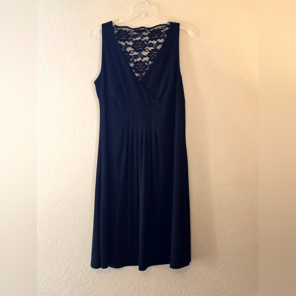 Isaac Mizrahi Black Embellished Backless Gown - XXL  EUC